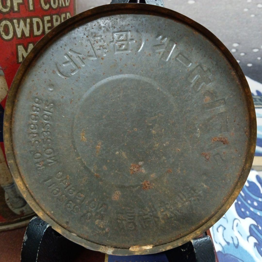 １９５４年製（昭和２９）稀少レア昭和レトロ明治乳業ソフトカードコナミルクブリキ缶