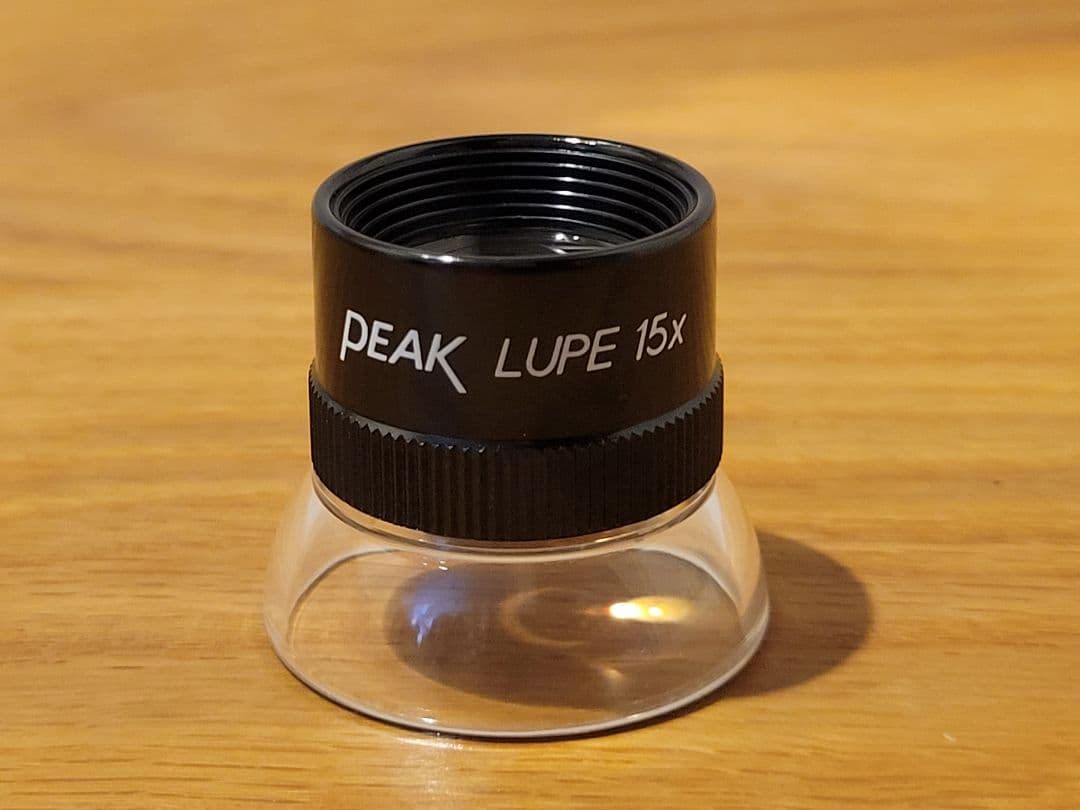 peak lupe 15× ピーク ルーペ 15倍 生産終了品 万年筆 ペン先