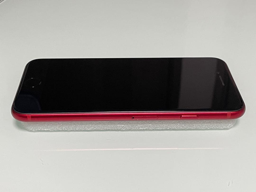 iPhone SE 第3世代 64GB レッド バッテリー100%