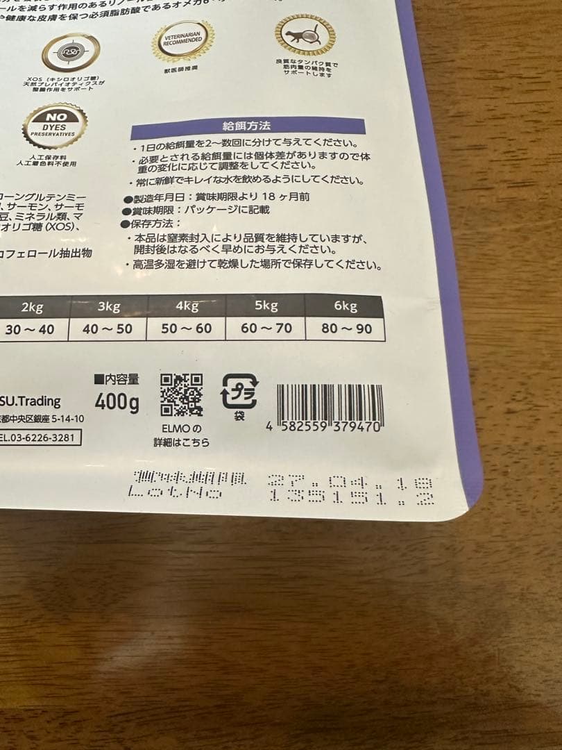 Kachikochi エルモ プロフェッショナーレキャットフード7.2kg