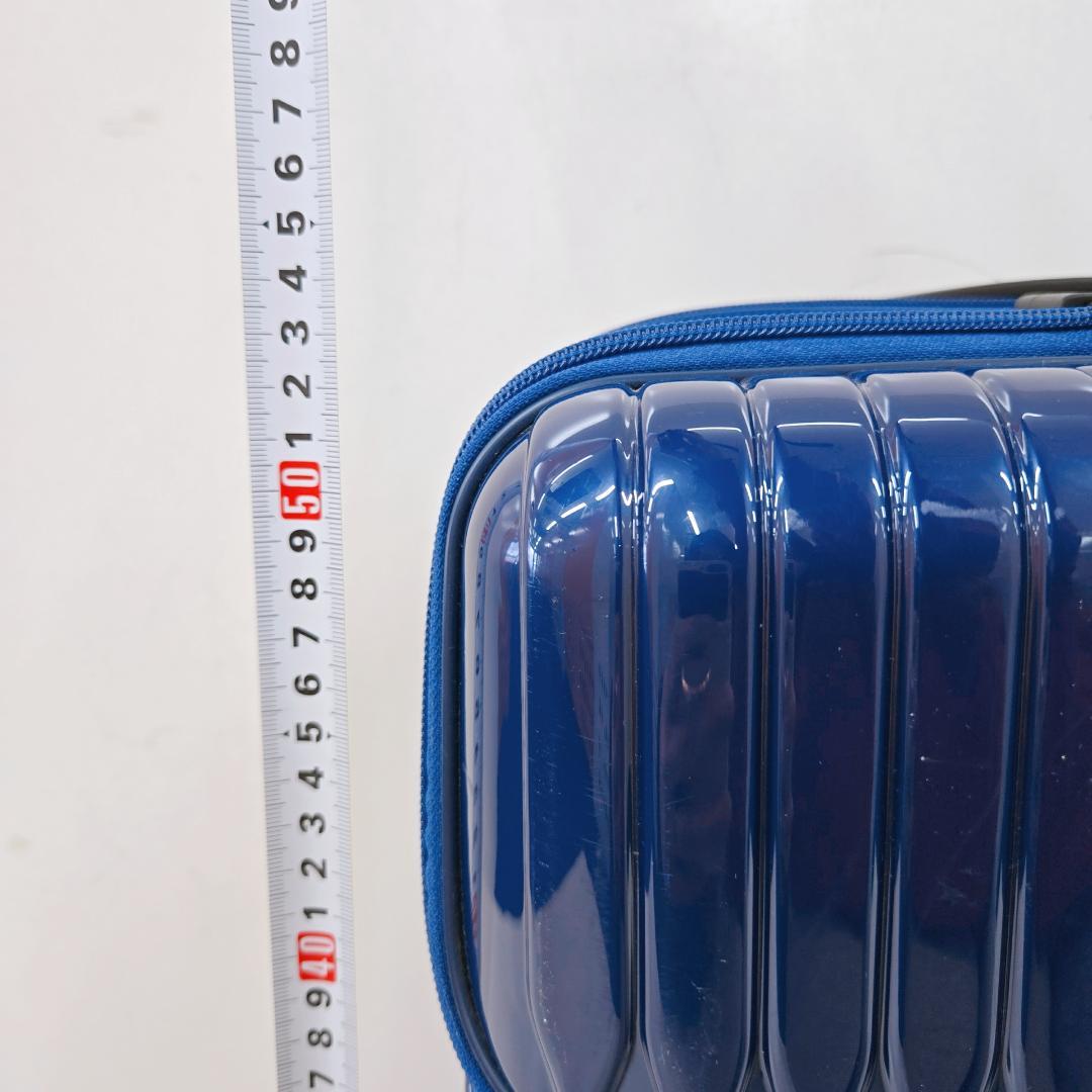 【美品】ACE スーツケース キャリーケース ブルー Sサイズ 34L