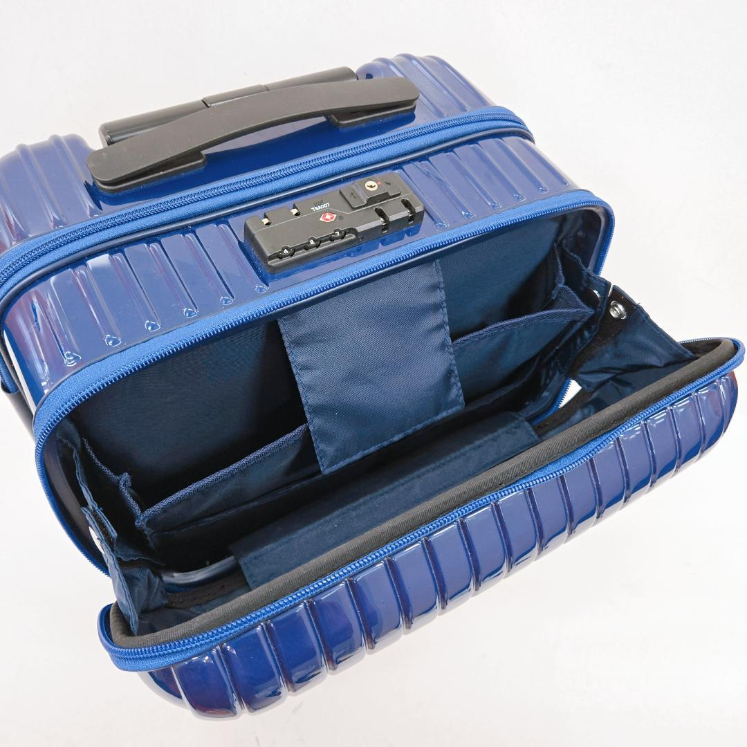 【美品】ACE スーツケース キャリーケース ブルー Sサイズ 34L