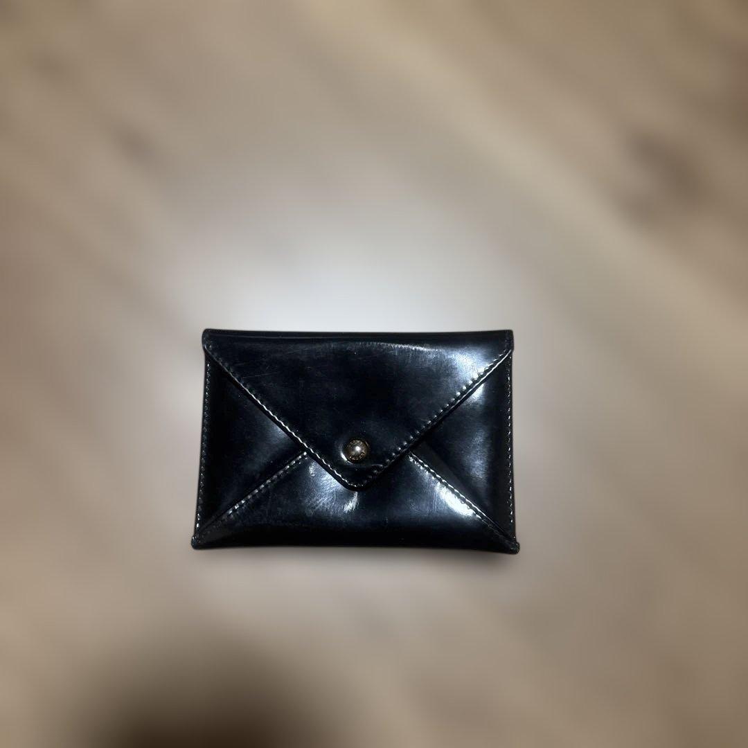 美品LOEWEブラック封筒型、カードケース