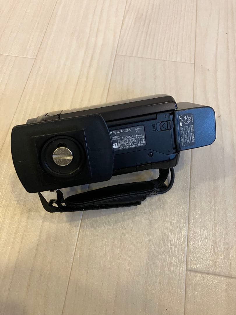SONY HDR-CX670 ブラック 光学30倍 HDR-CX670