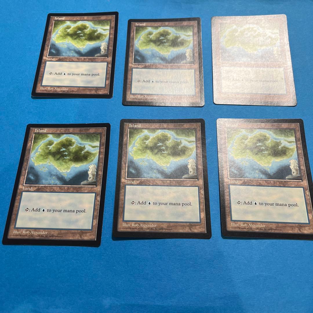 mtg 島/ APAC3 ６枚セット