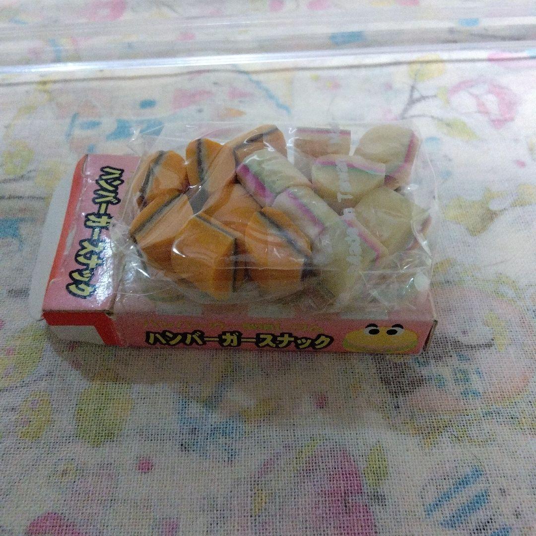 未使用　昭和レトロ　香り付き消しゴムセット　食べ物
