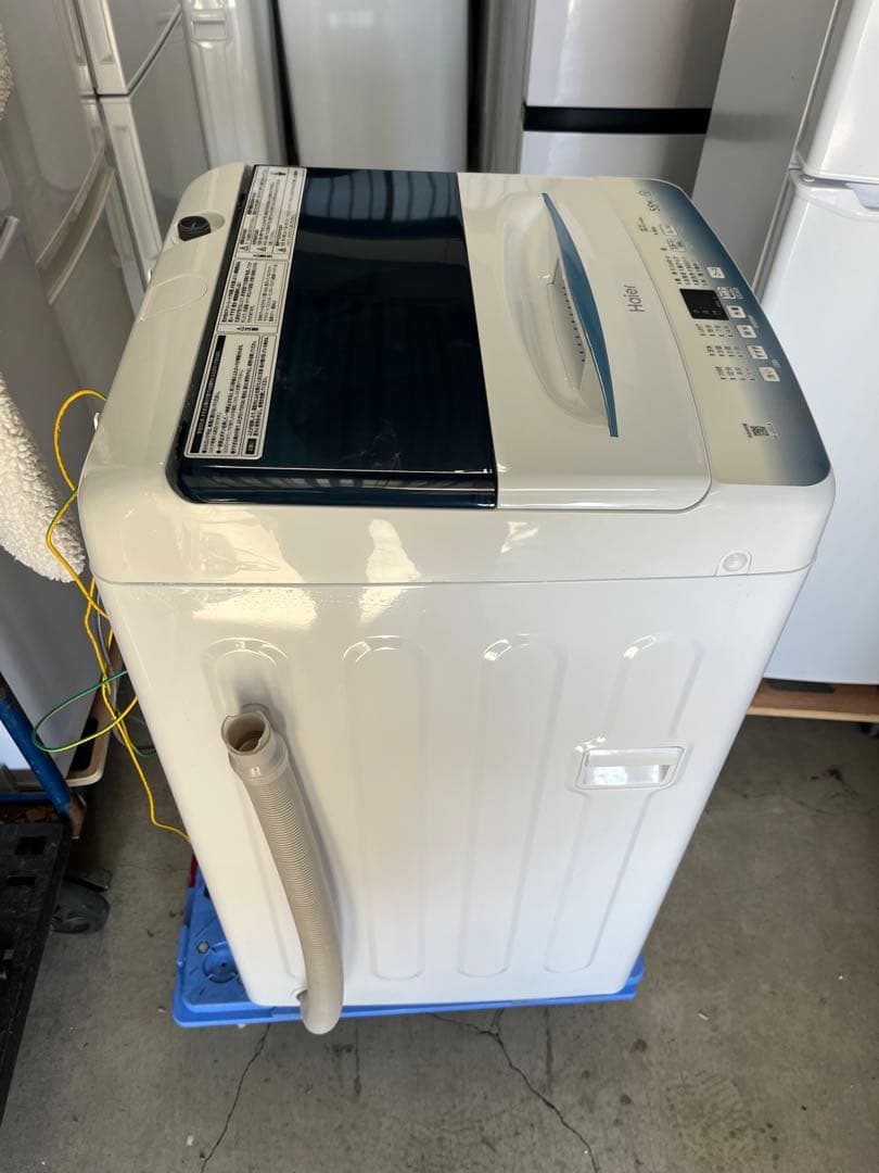 女性オーナーHaier 縦型洗濯機 JW-U55LK 5.5kg 識別T