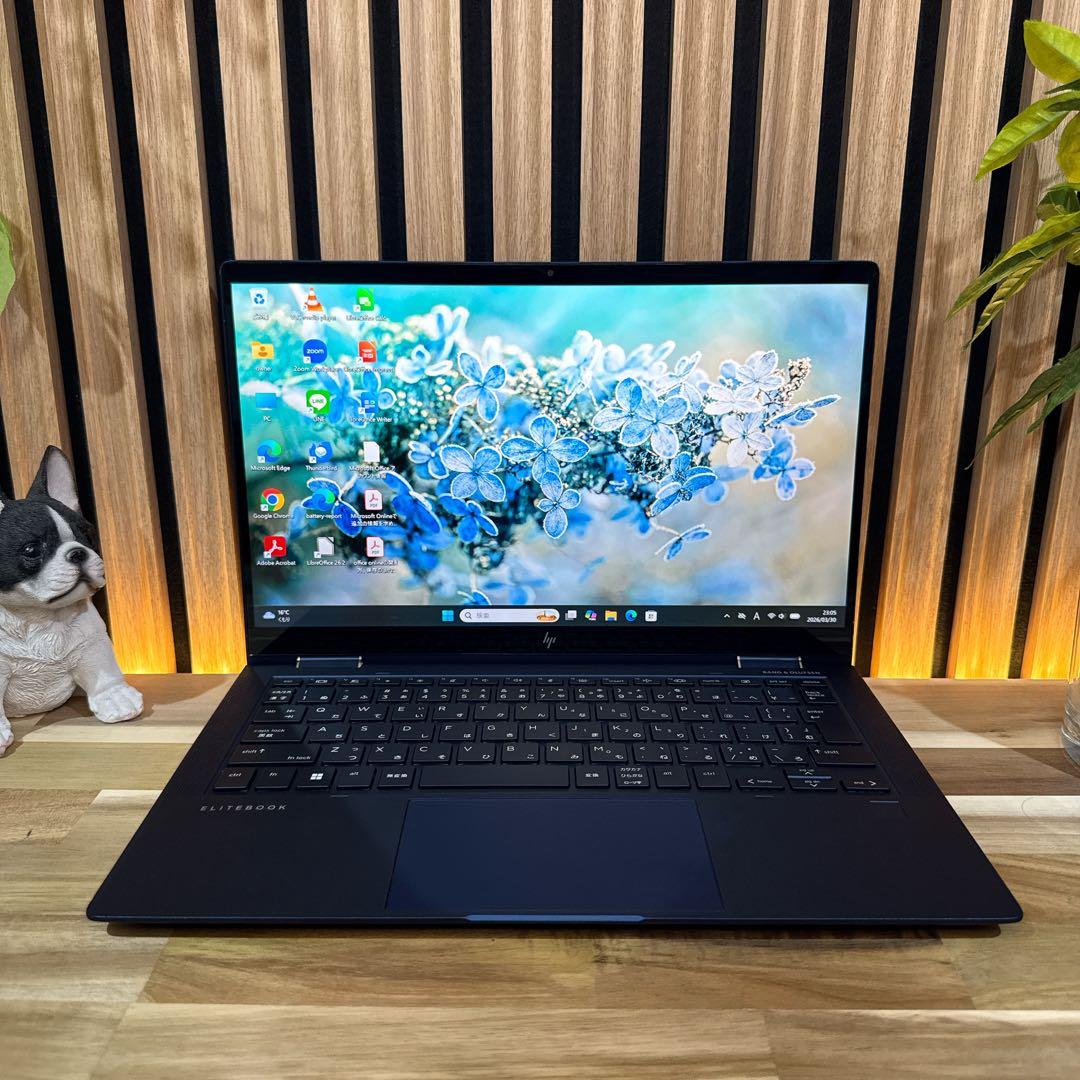 準美品 最上位i7搭載‼️HP☘メモリ16GB☘タッチ対応☘2in1ノートパソコン