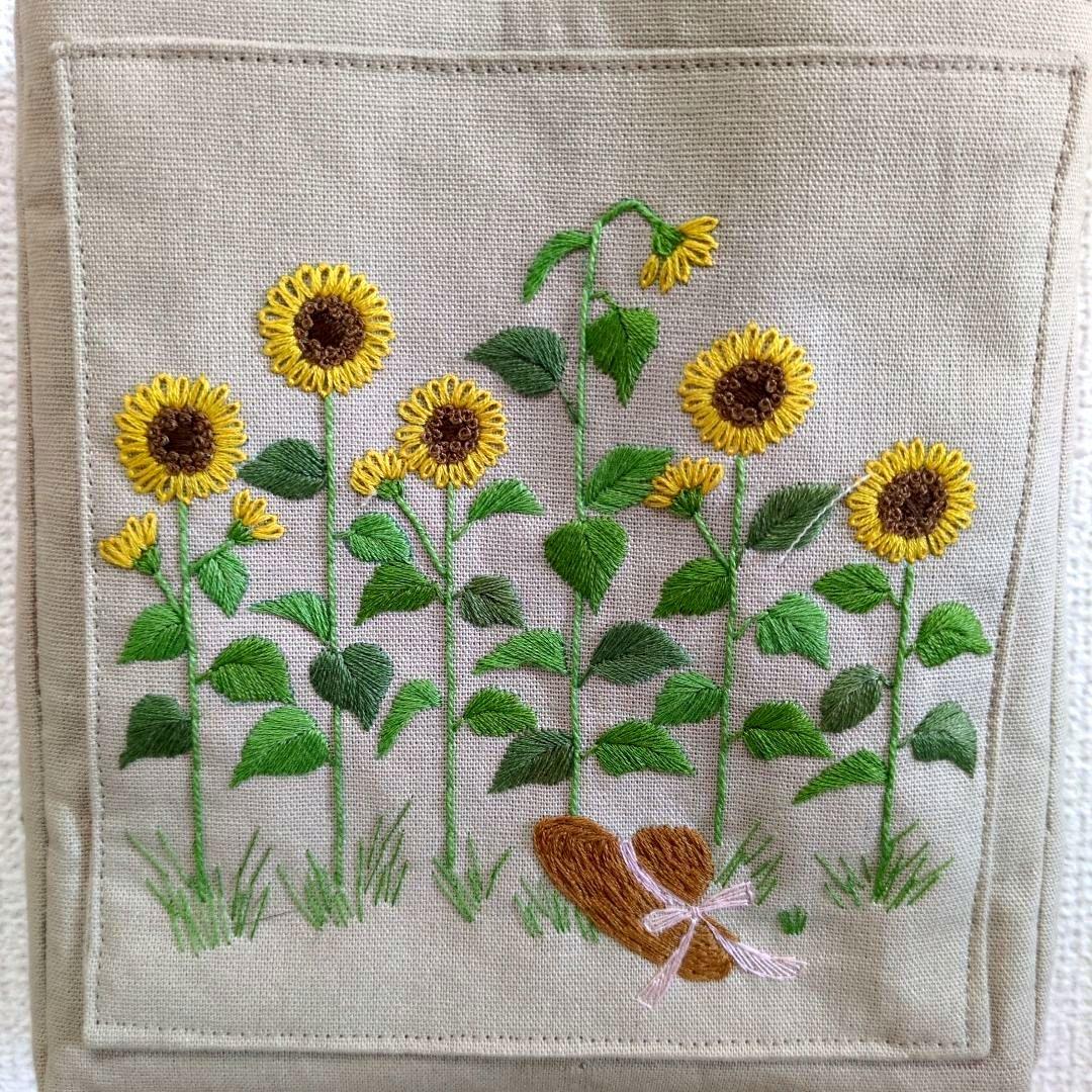 ☆クッキーです③☆　四面刺繍のショルダーバッグ(本体のみ)