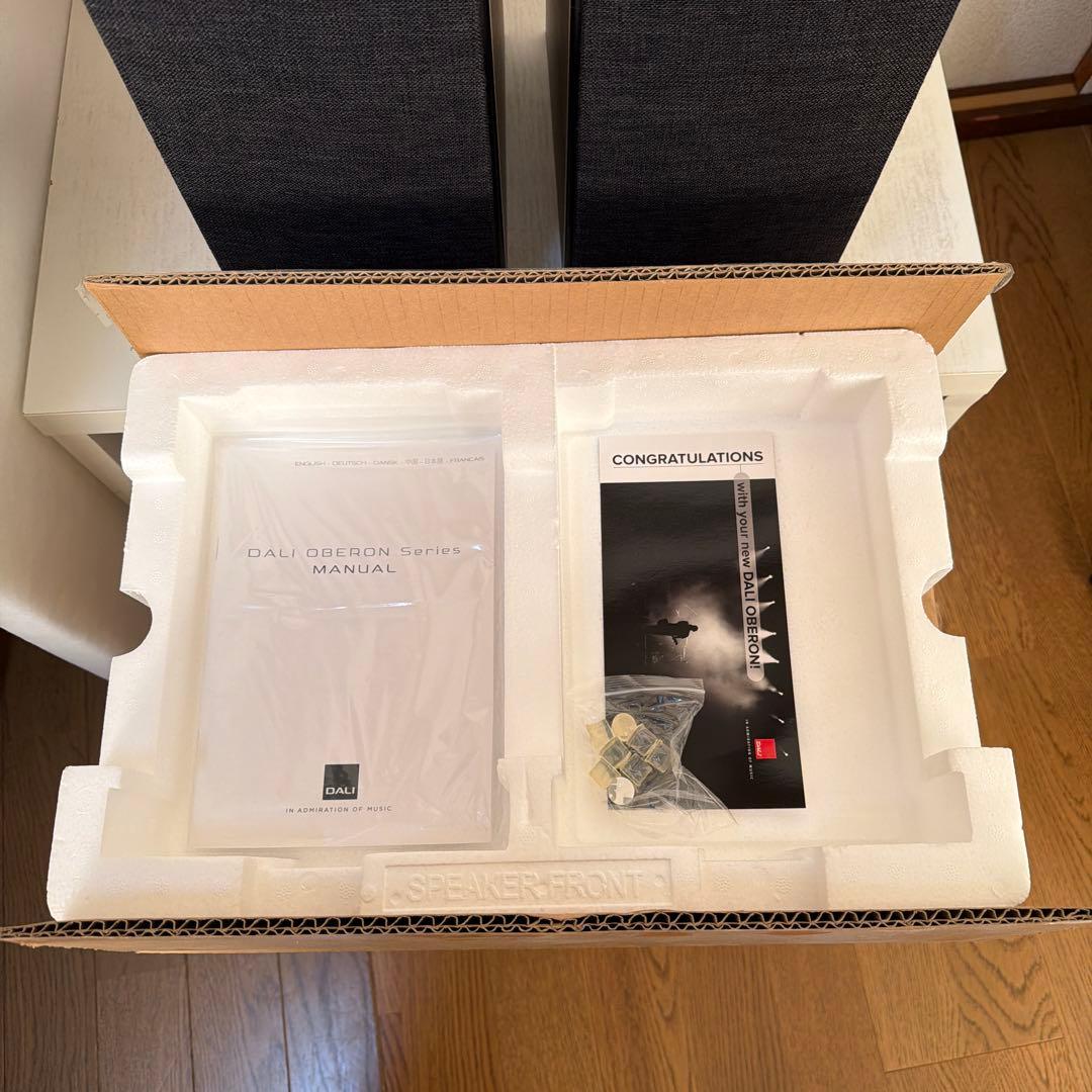 DALIのブックシェルフスピーカー(ペア) OBERON 1 (DW) 美品
