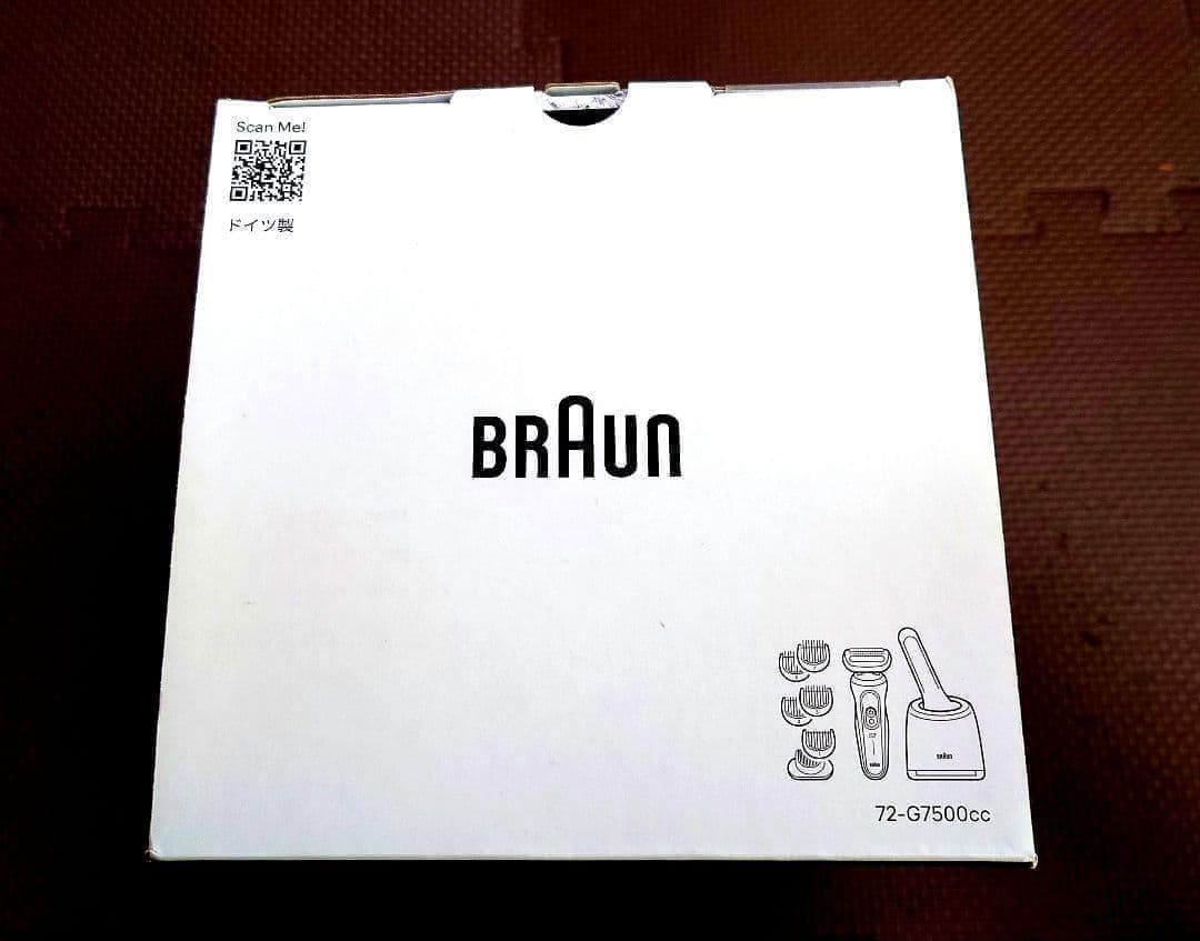 BRAUN シリーズ7 72-G7500cc　電気シェーバー