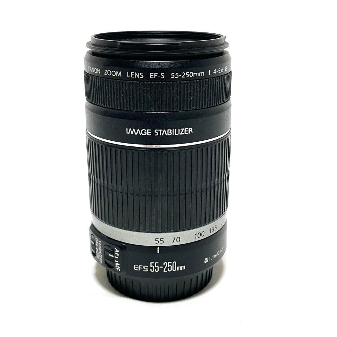 イベントに最適❣️ Canon EF-S 55-250mm 軽量望遠ズームレンズ