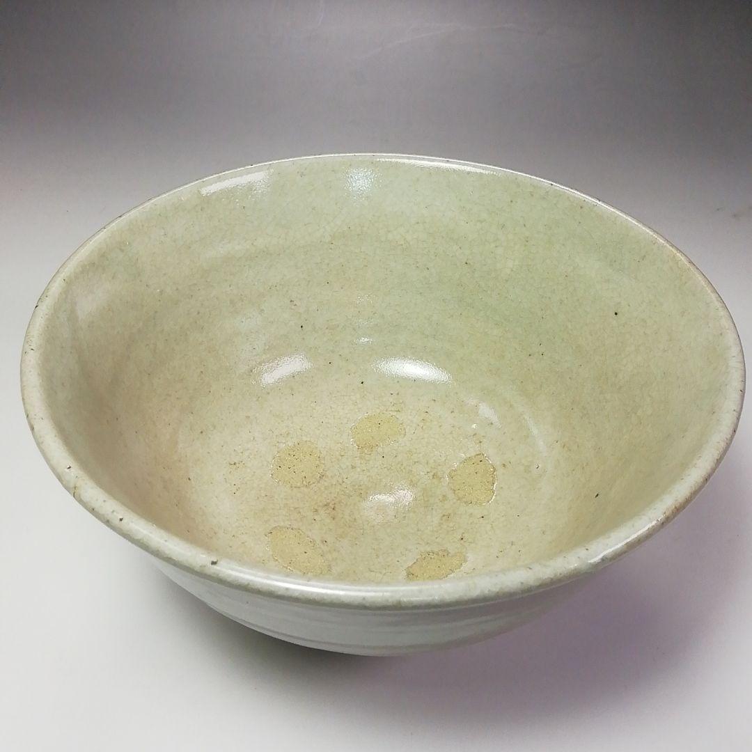 Ｓ３５０　茶碗　『井戸茶碗』『景善敬作』　共箱　抹茶碗　茶道具