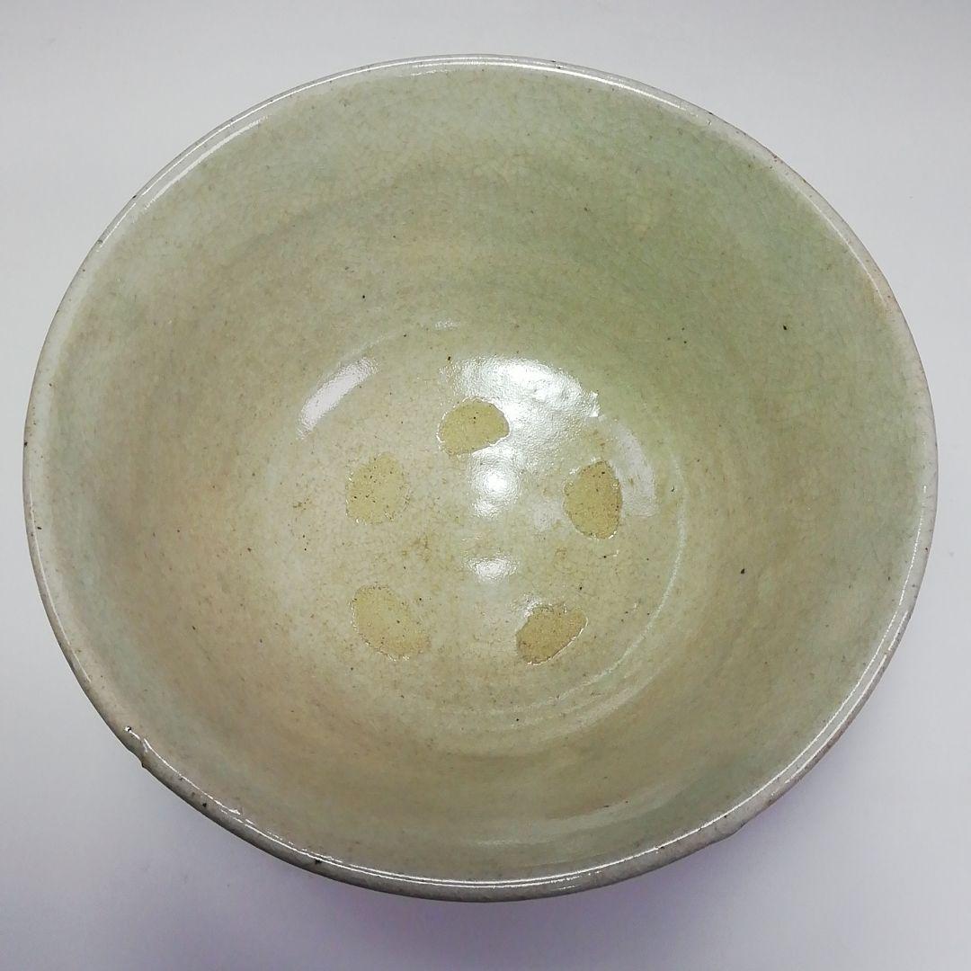 Ｓ３５０　茶碗　『井戸茶碗』『景善敬作』　共箱　抹茶碗　茶道具