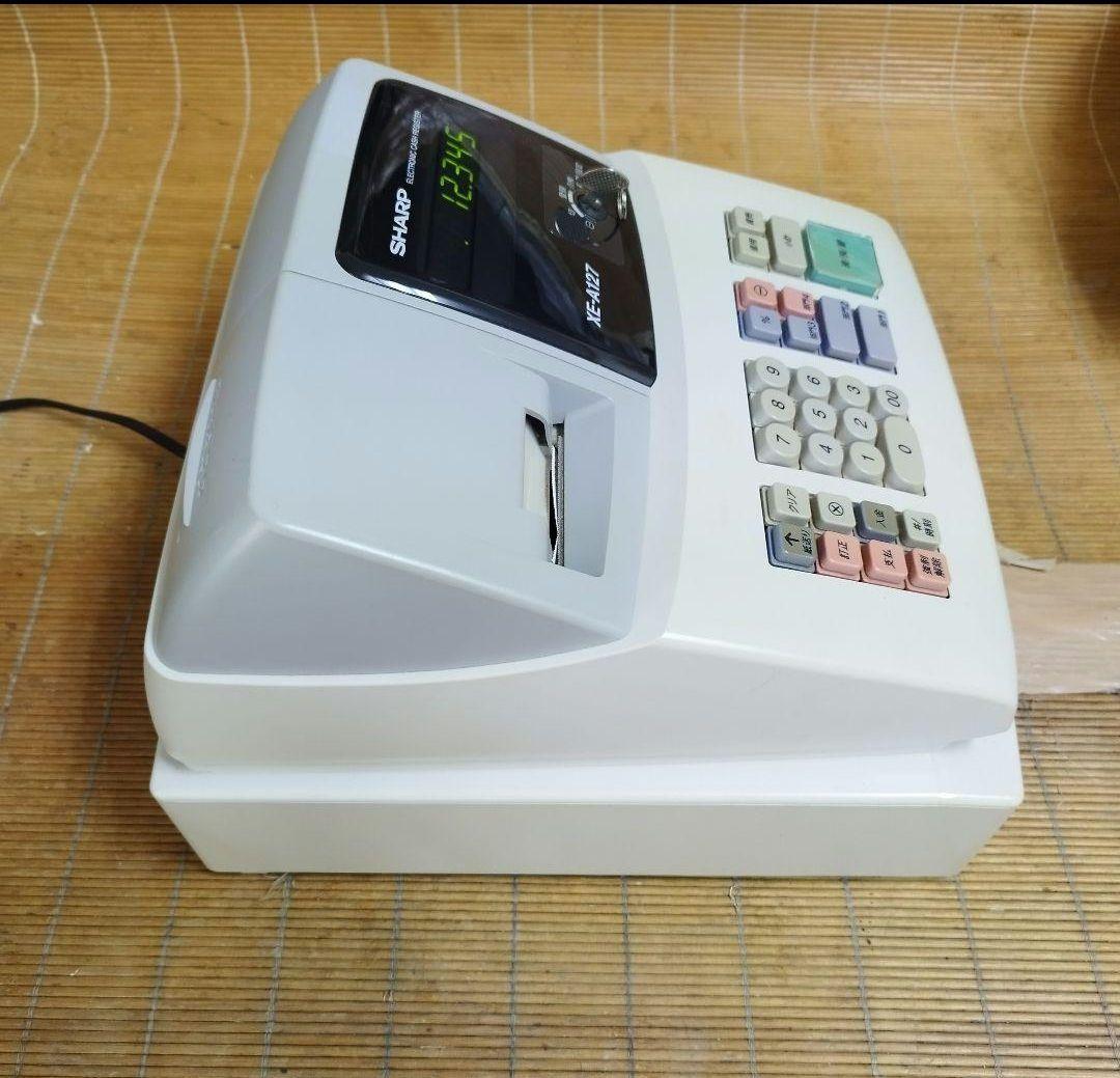 シャープレジスター　XE-A127　簡単便利特殊　送料込　1270328