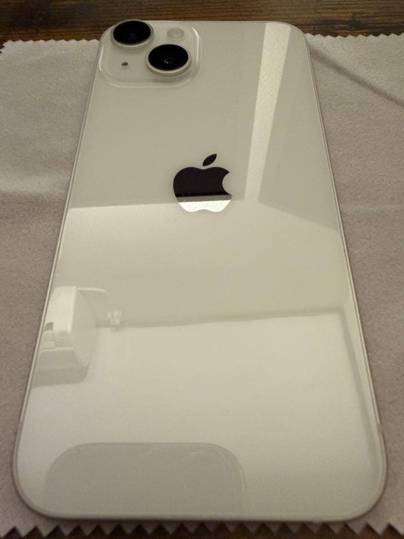iPhone 14 256GB スターライト SIMフリー 新品ガラスフィルム付