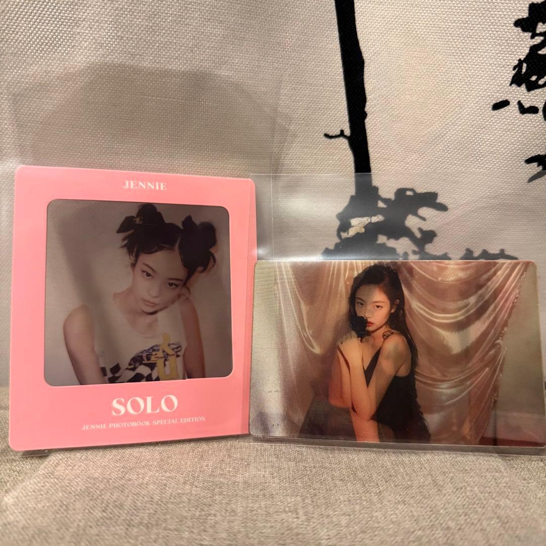 BLACKPINK ジェニ SOLO 先着特典 トレカ レンチキュラー セット