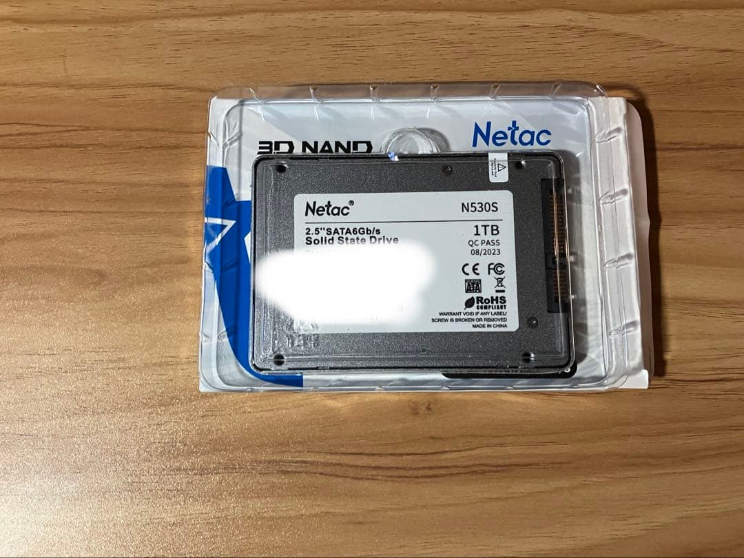 【未使用】Netac SSD 1TB 内蔵 2.5インチ SATA3 6Gb/s