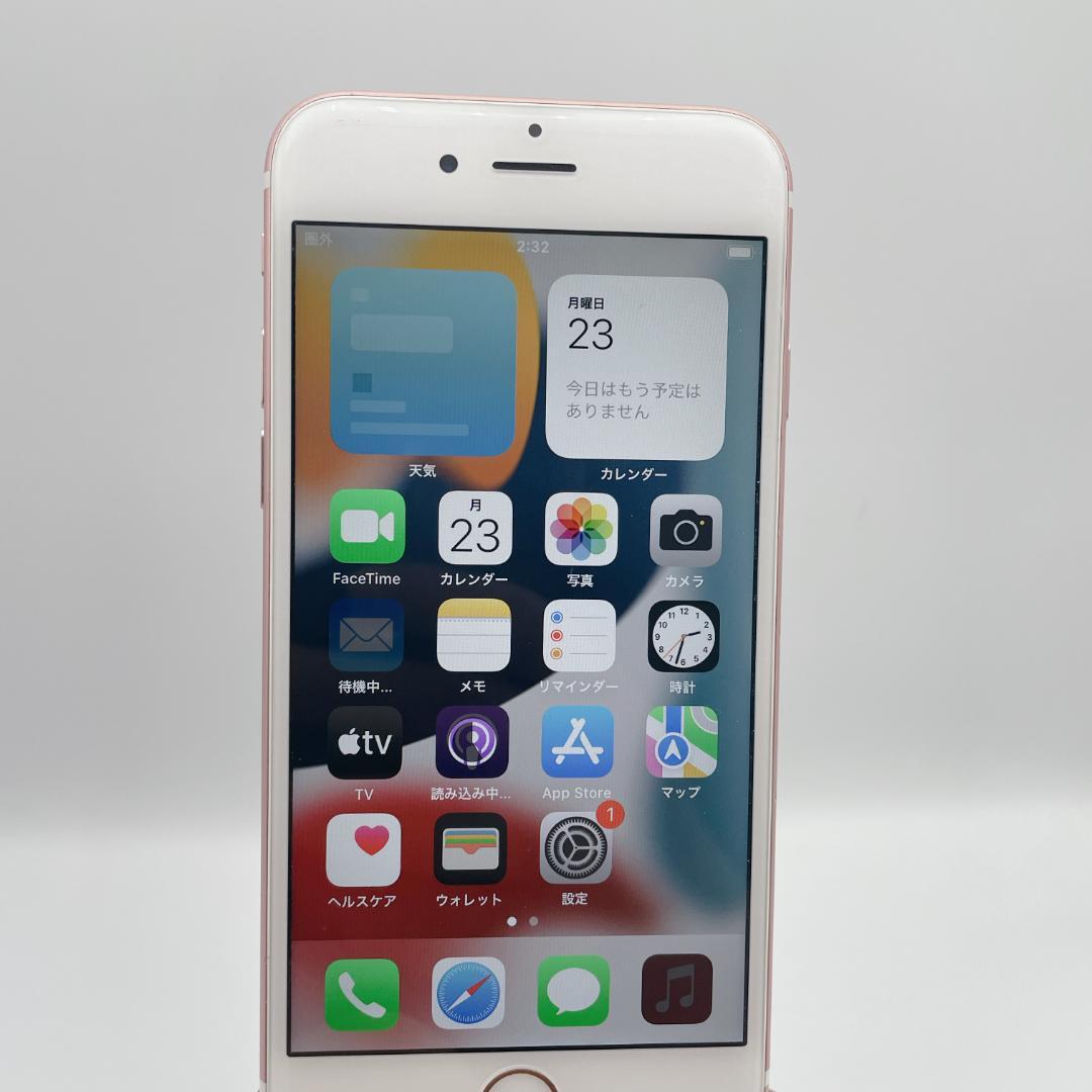 【美品】iPhone 6s 32GB MN122J/A ローズゴールド