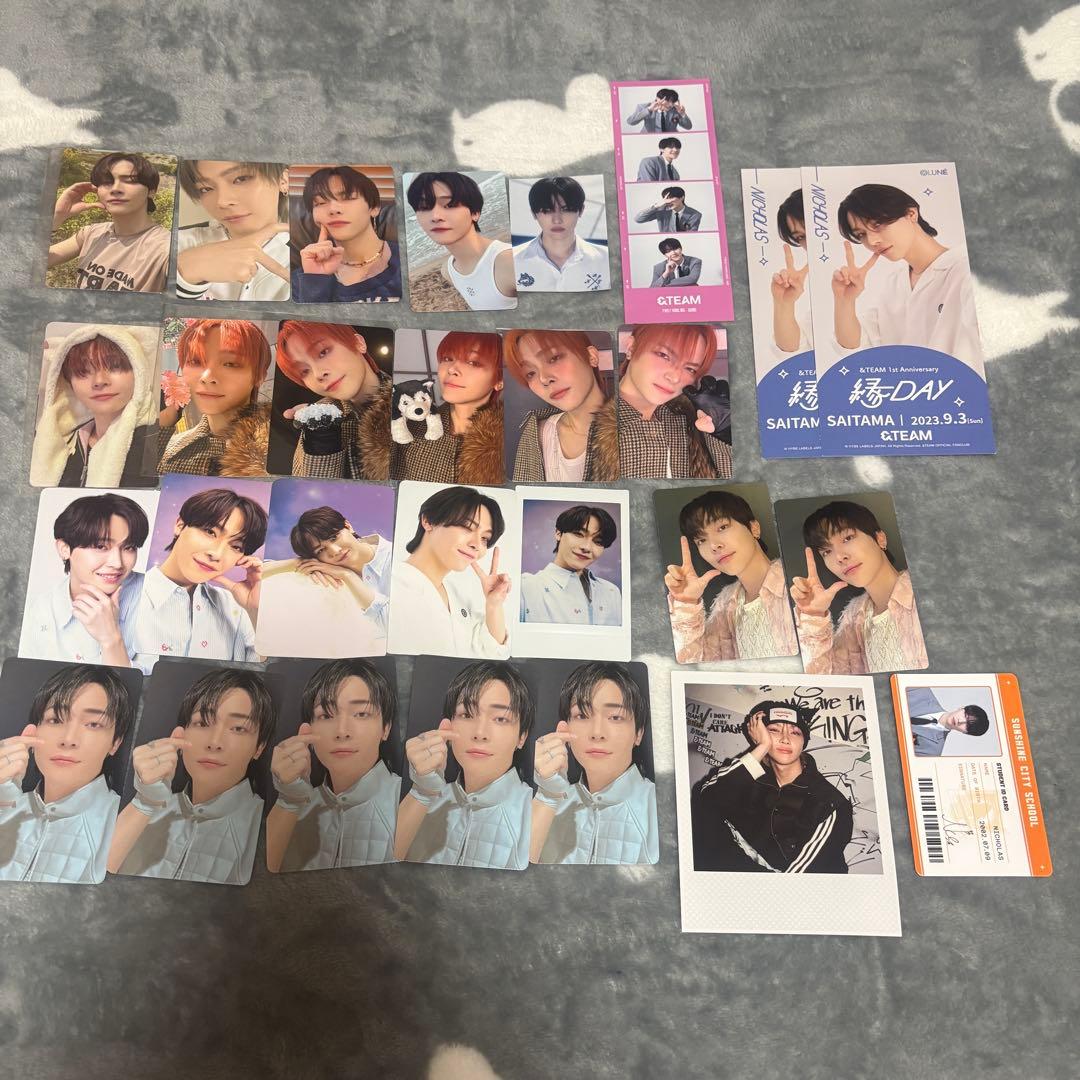 &TEAM ニコラス まとめ売り トレカ アクスタ うちわ