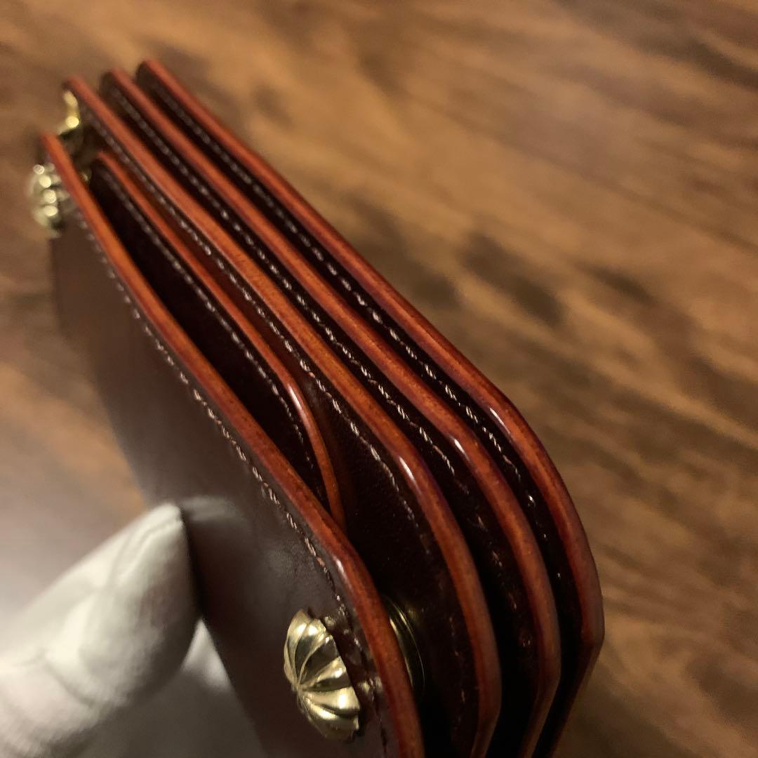 新喜皮革　ホースバット　トラッカーウォレット　CA006