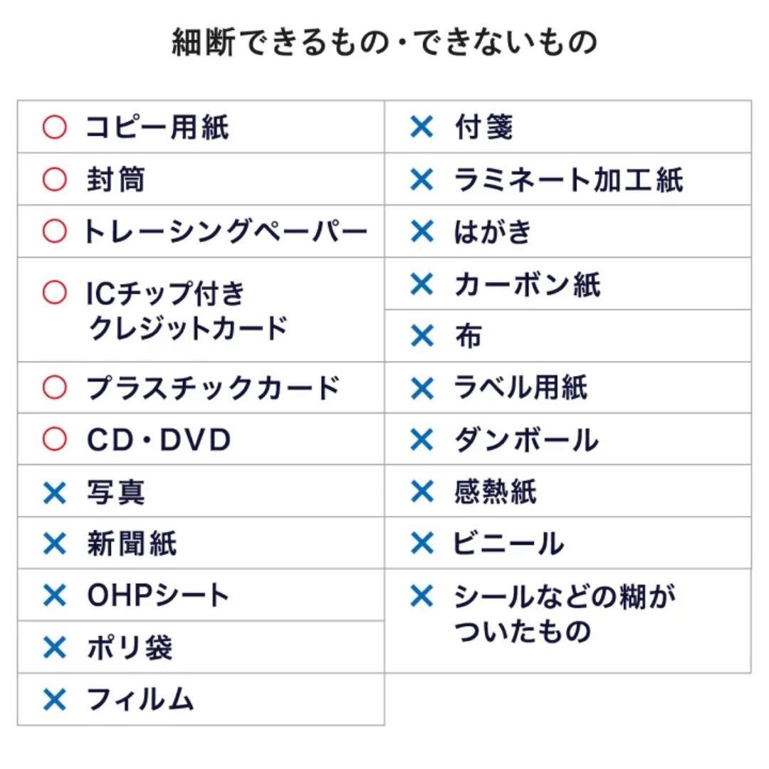 【新品未使用】シュレッダーマシン