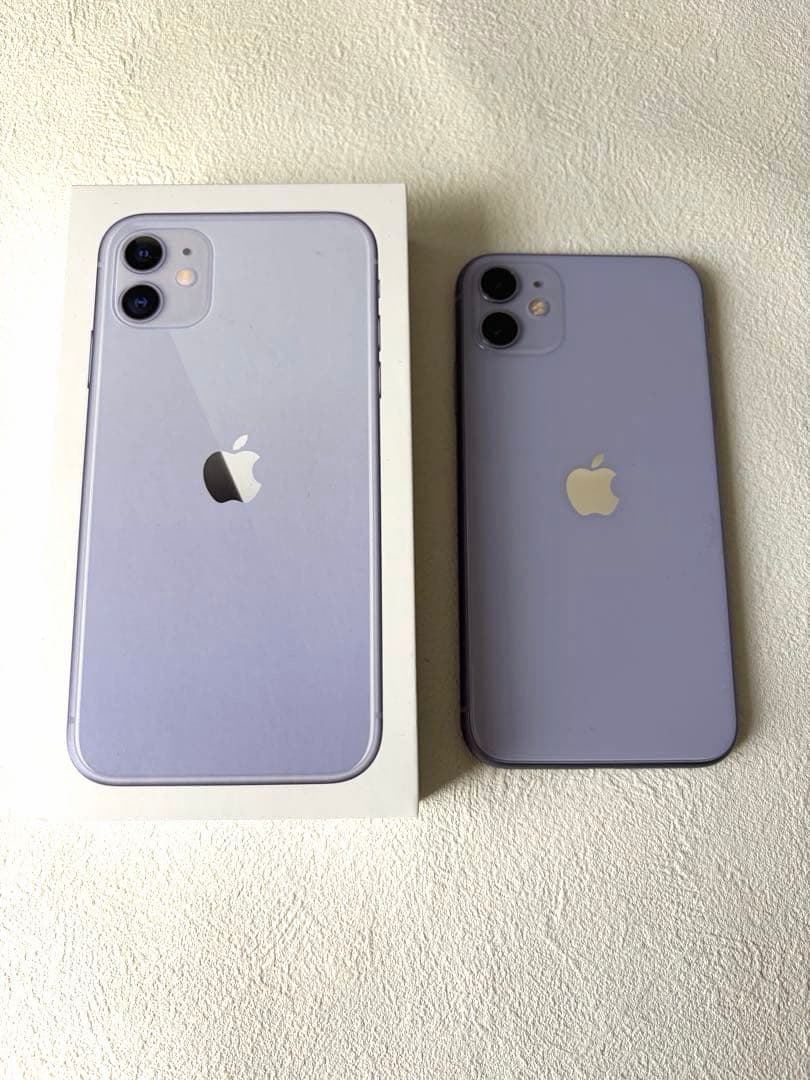Apple iPhone 11 本体　SIMフリー　箱　コード　傷汚れ無し