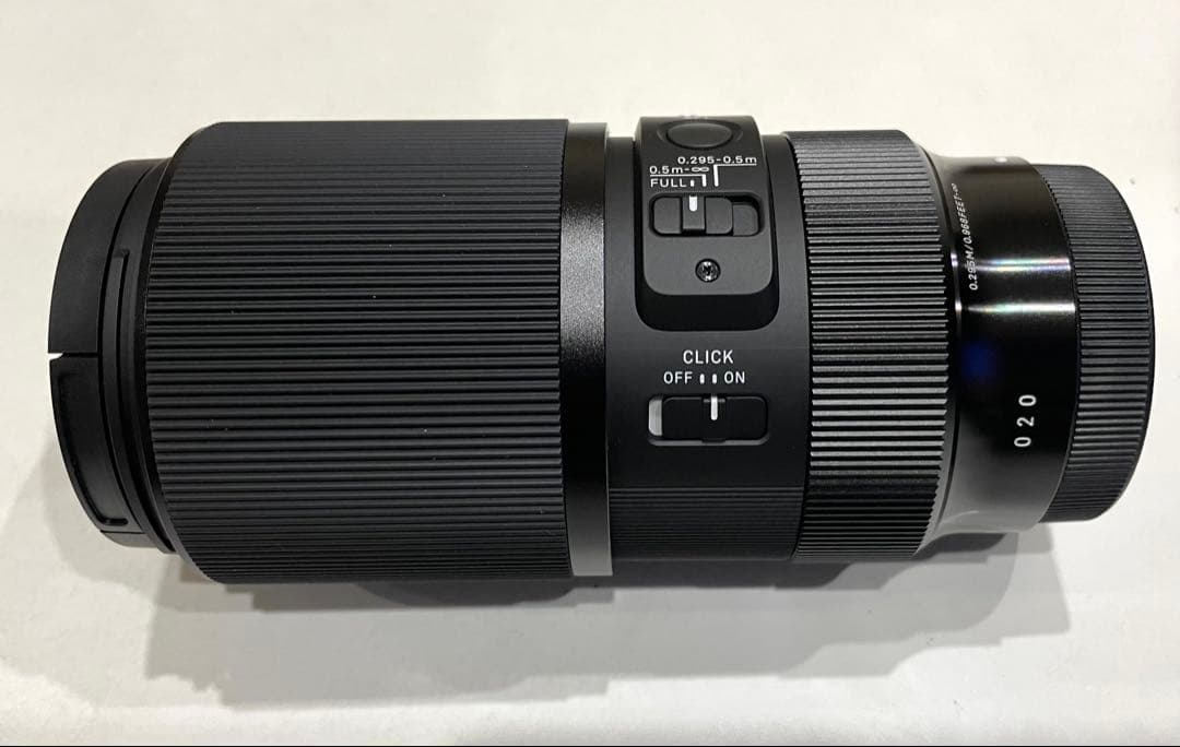 SIGMA105mm F2.8 DG DN MACROレンズ美品