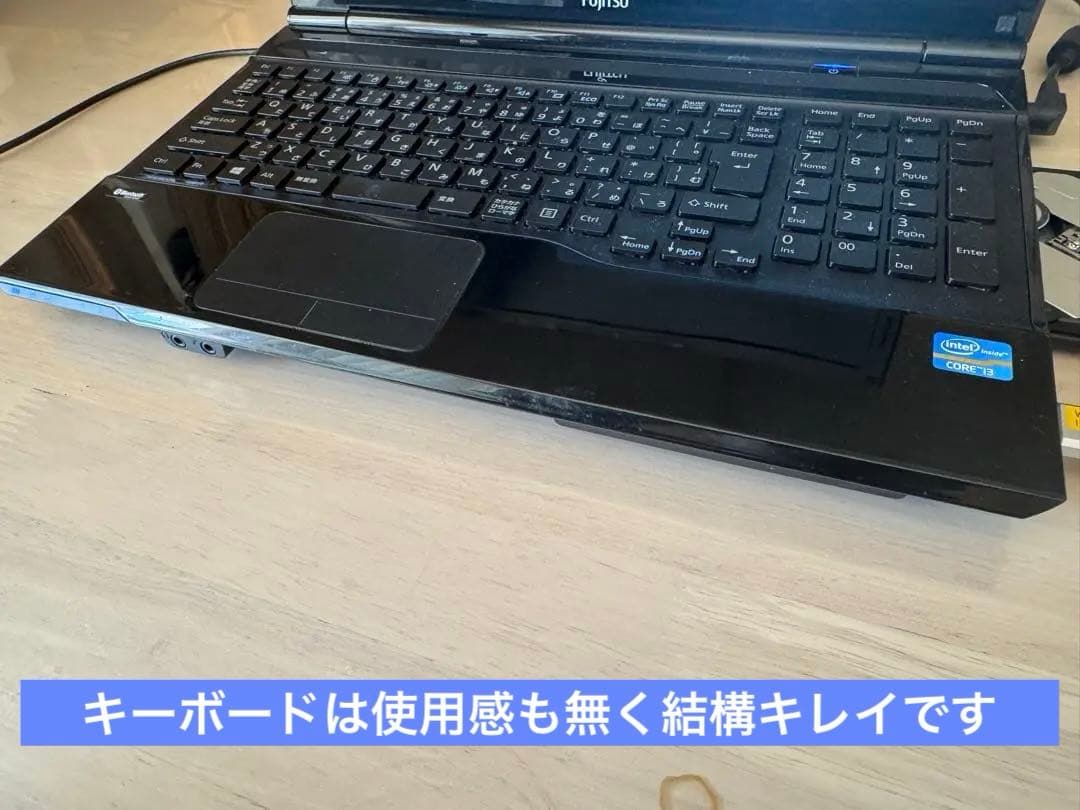 LIFEBOOK AH45/K Core i7換装済 4コア8スレッド！