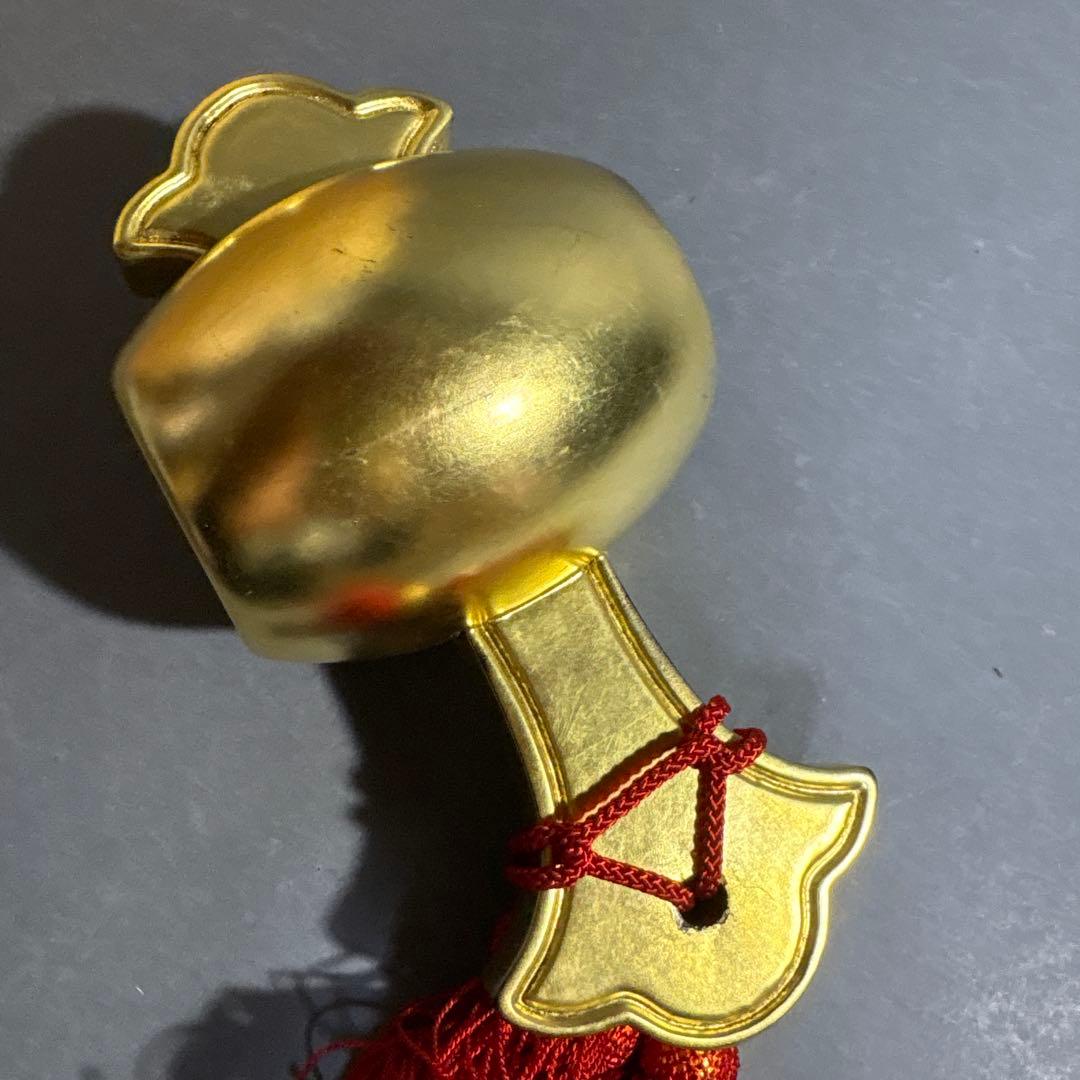 中村湖彩　金箔　木槌　共箱