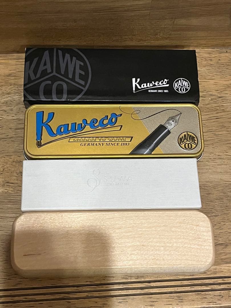 Kaweco 木軸シャープペン　木軸ボールペン　シャーペンセット