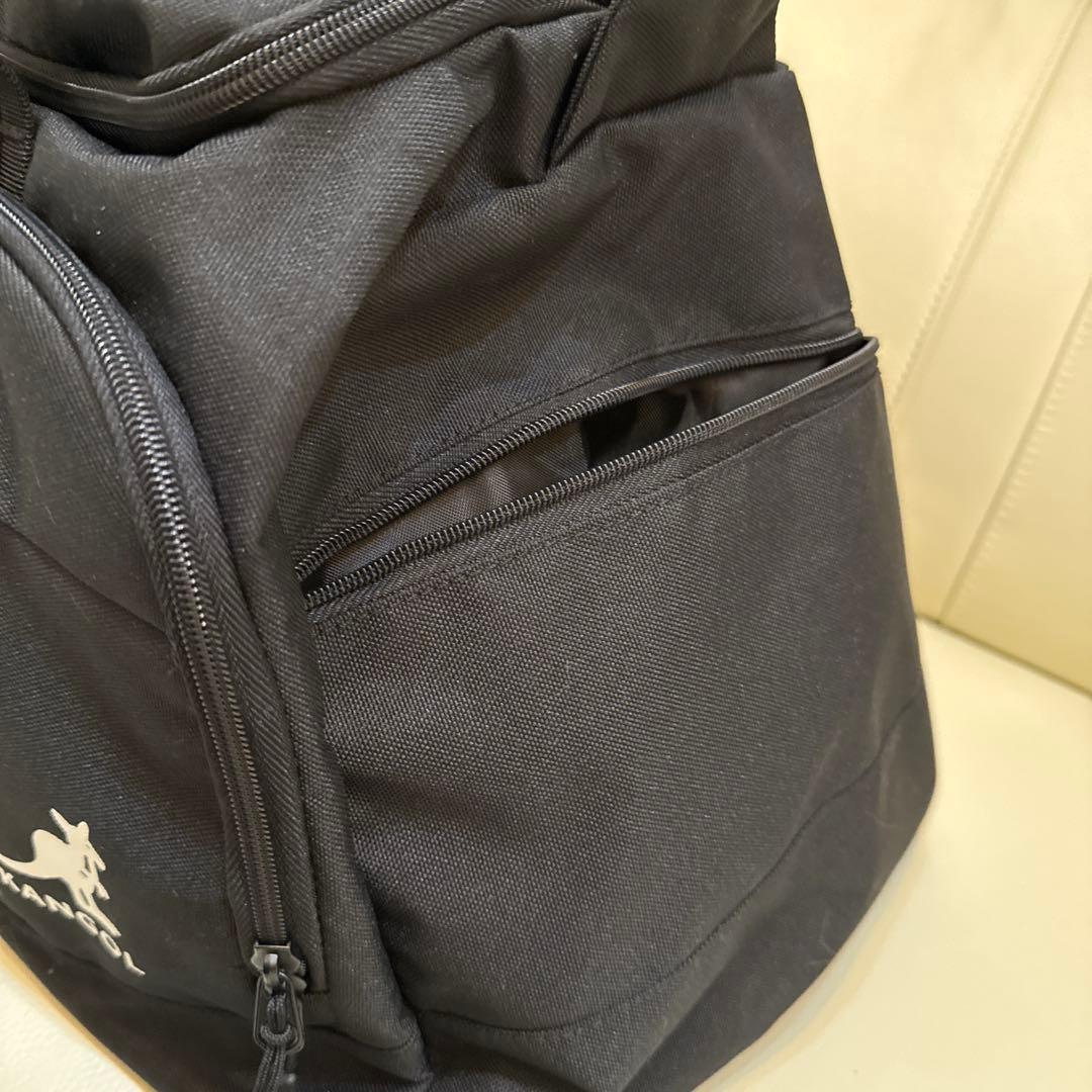 KANGOL ブラック ボストンバッグ
