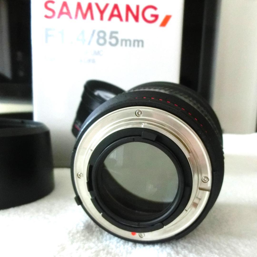 極美品 SAMYANG 85mm F1.4 AS IF UMC ニコンFマウント