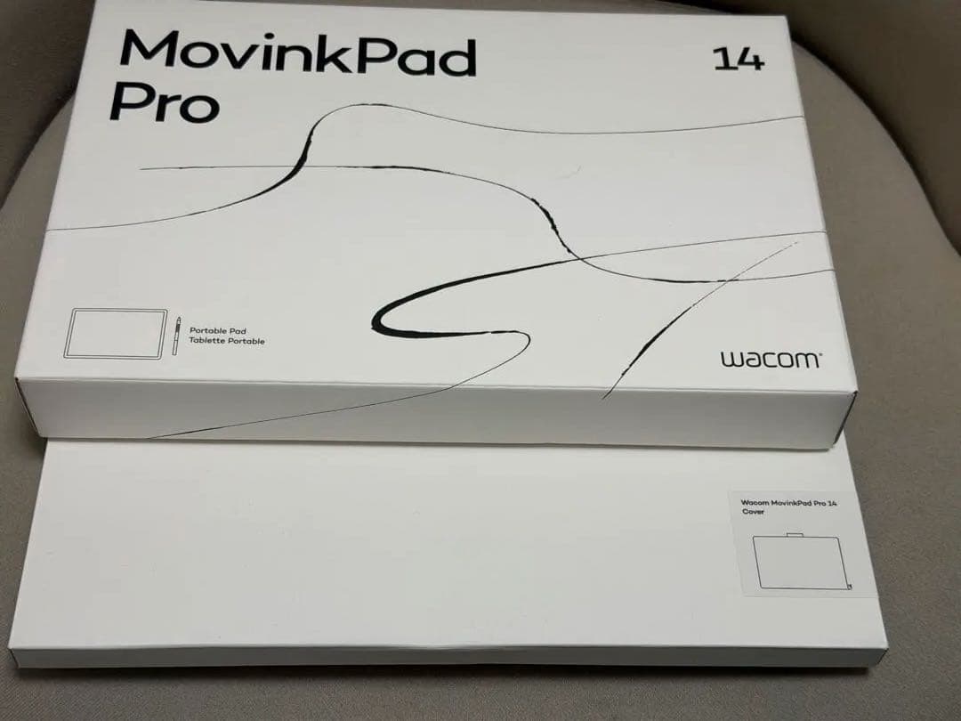 Wacom MovinkPad Pro 14 中古　純正ペングリップ&ケース付