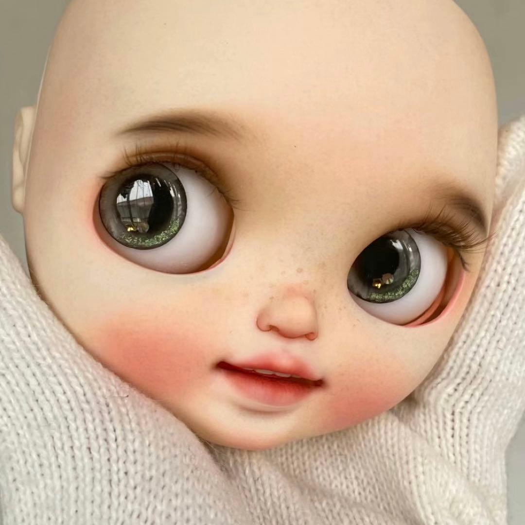 カスタムブライス ドール かわいい 海外作家様 優しい ナチュラル 微笑み