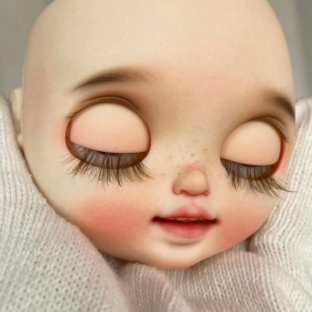カスタムブライス ドール かわいい 海外作家様 優しい ナチュラル 微笑み