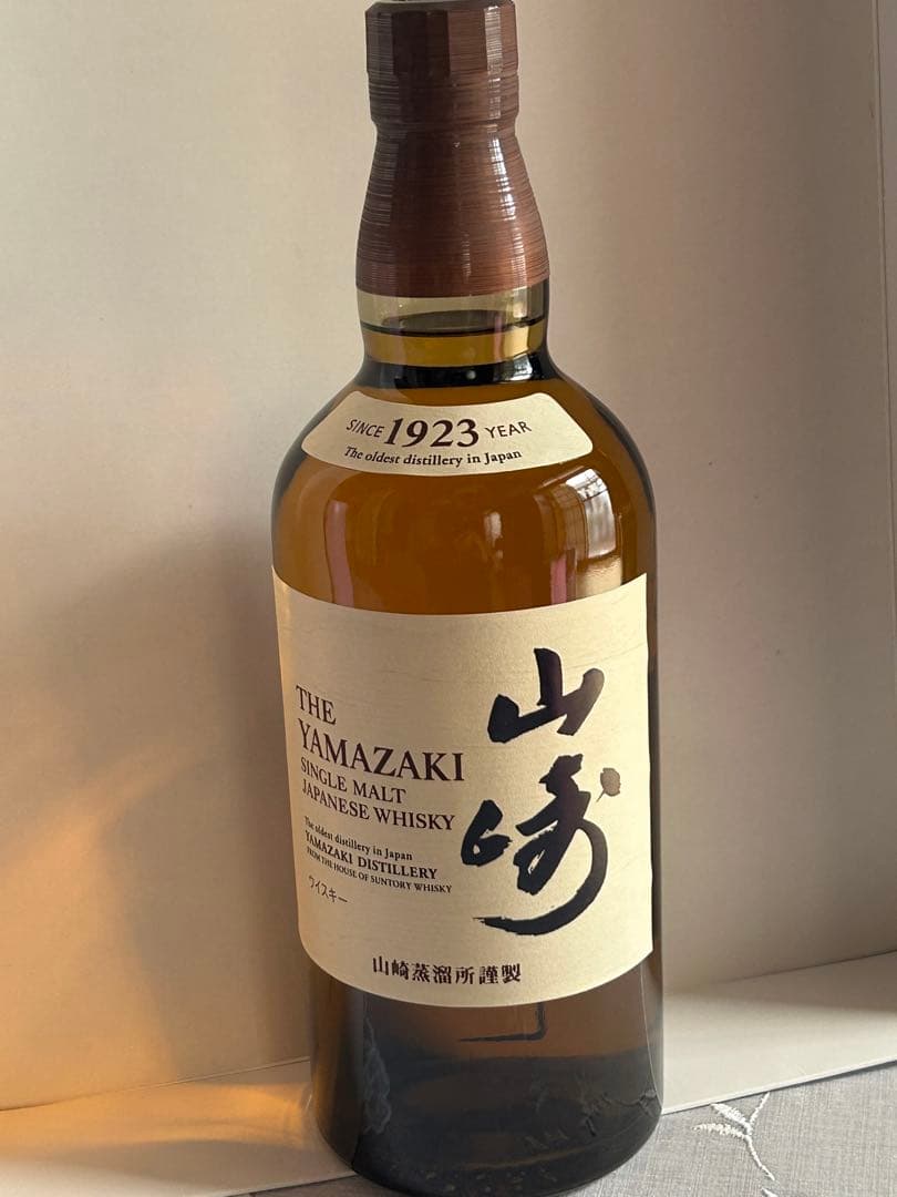 サントリーシングルモルトウィスキー　山崎