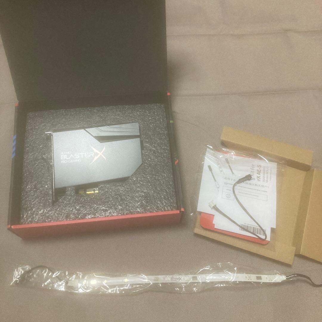 サウンドカード　SOUND BLASTER X AE-5