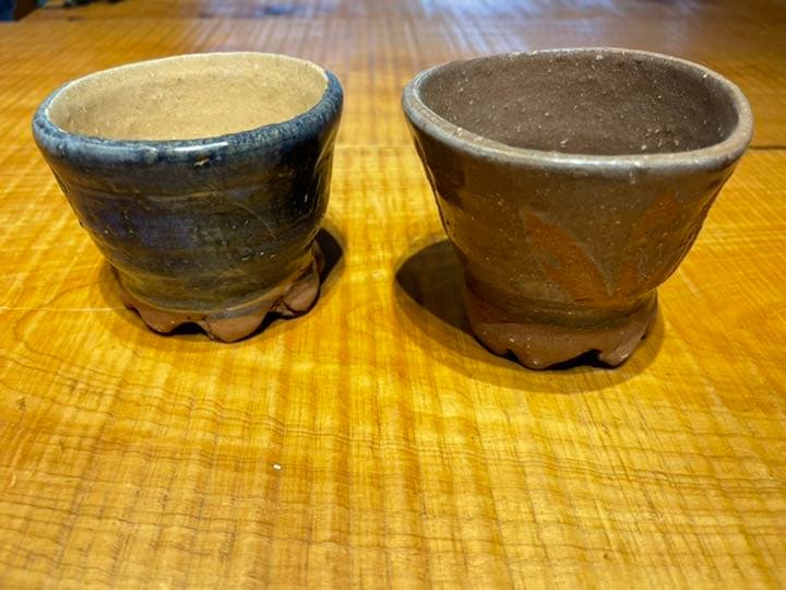 人気作家 キムホノ 湯呑み 2客セットお買い得