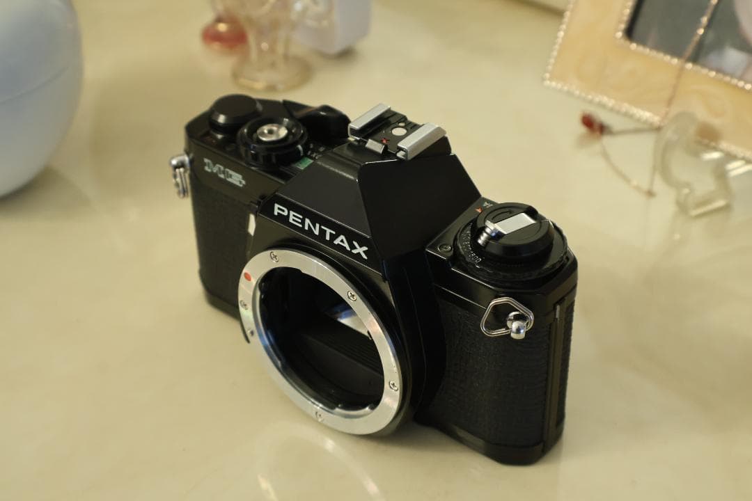 整備済 ペンタックス PENTAX MG ブラックボディ フィルムカメラ