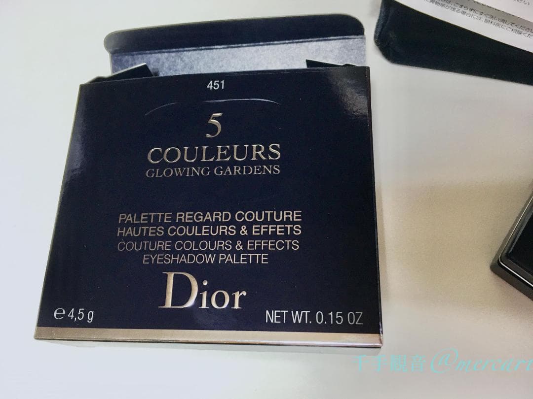 新品 Dior :* サンクルール *: 451 ローズ ガーデン *: