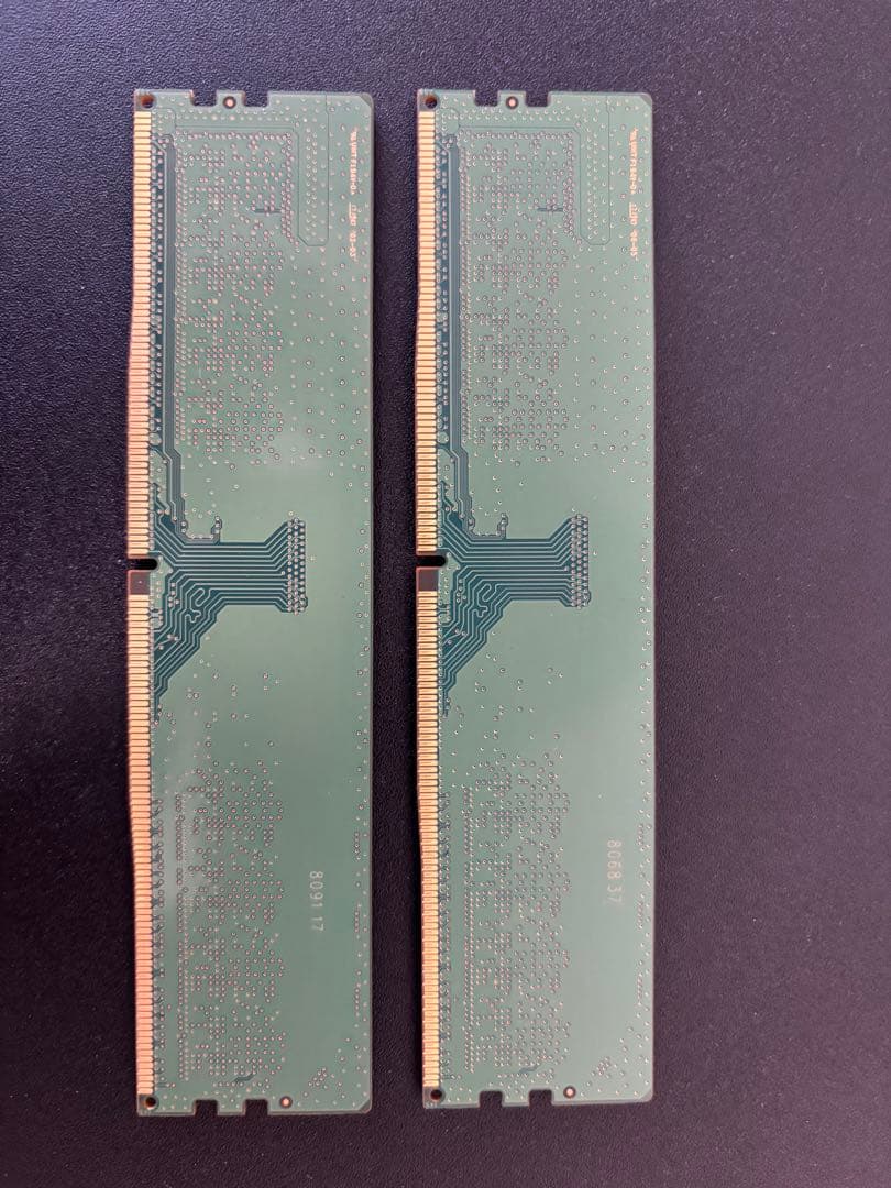 DDR4 8GB 2400MHz メモリ 2枚組