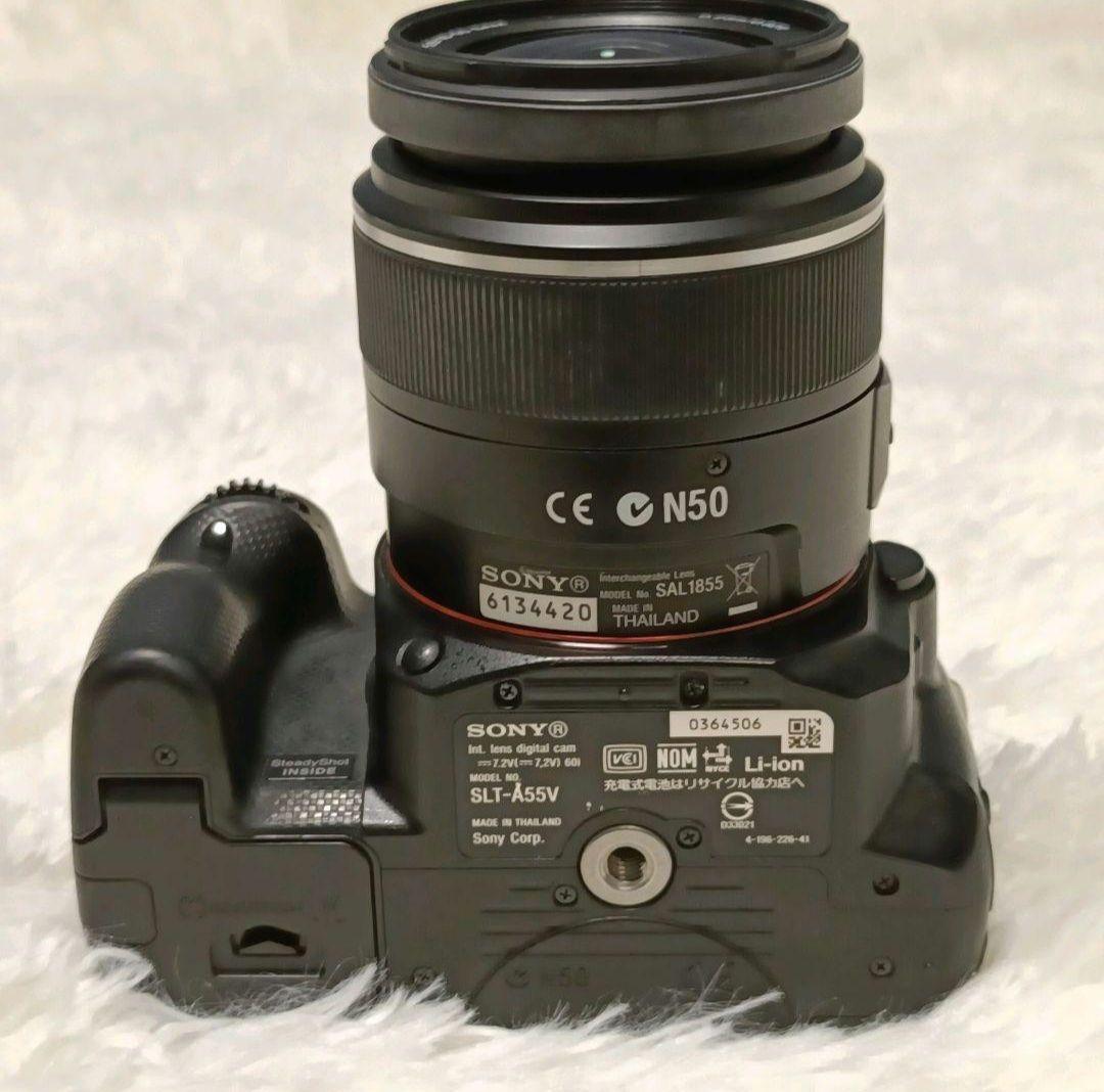 SONY α55 デジタル一眼レフ ダブルズームレンズキット