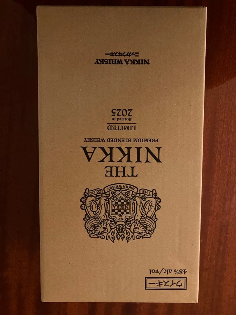 未開封　限定THE NIKKA プレミアムウイスキー ザニッカ700ml 48%