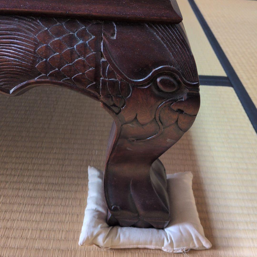 【2月末まで！】アンティーク　座卓　机　昭和レトロ家具