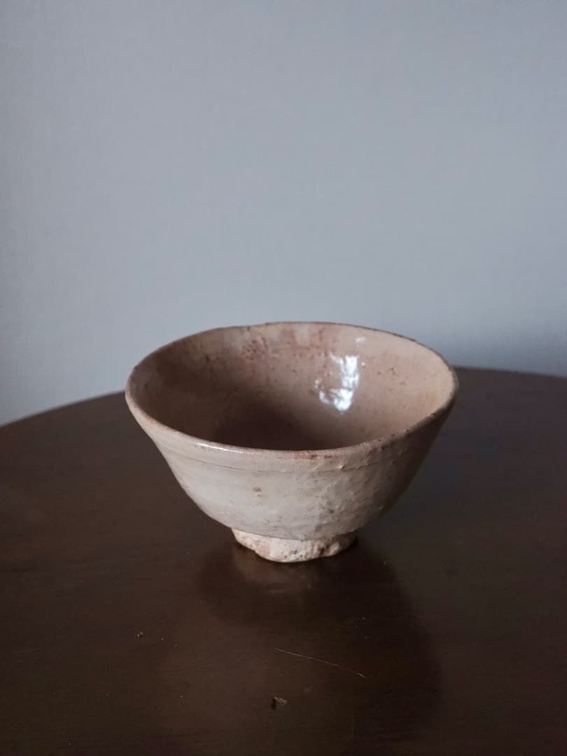 萩焼茶碗　茶道具　古民藝　陶磁工芸　古道具　時代物　美術品Q2597