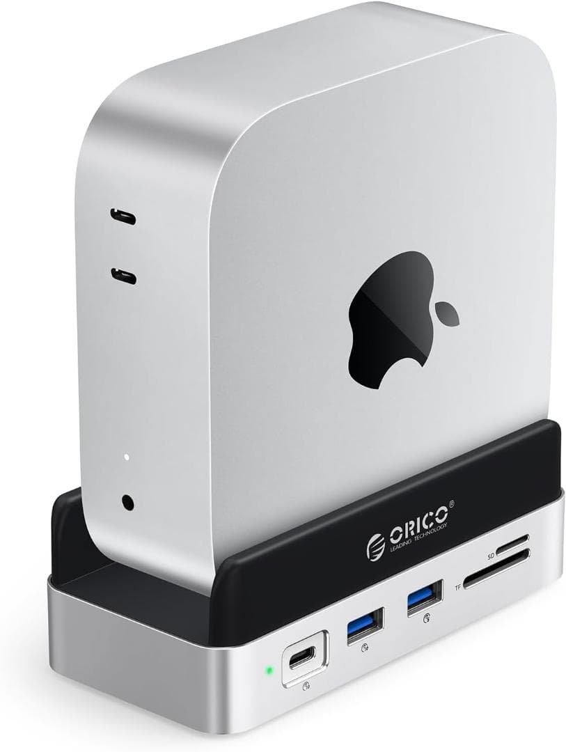 Mac mini M4用ドック 10-IN-1 ハブ 10Gbps高速転送