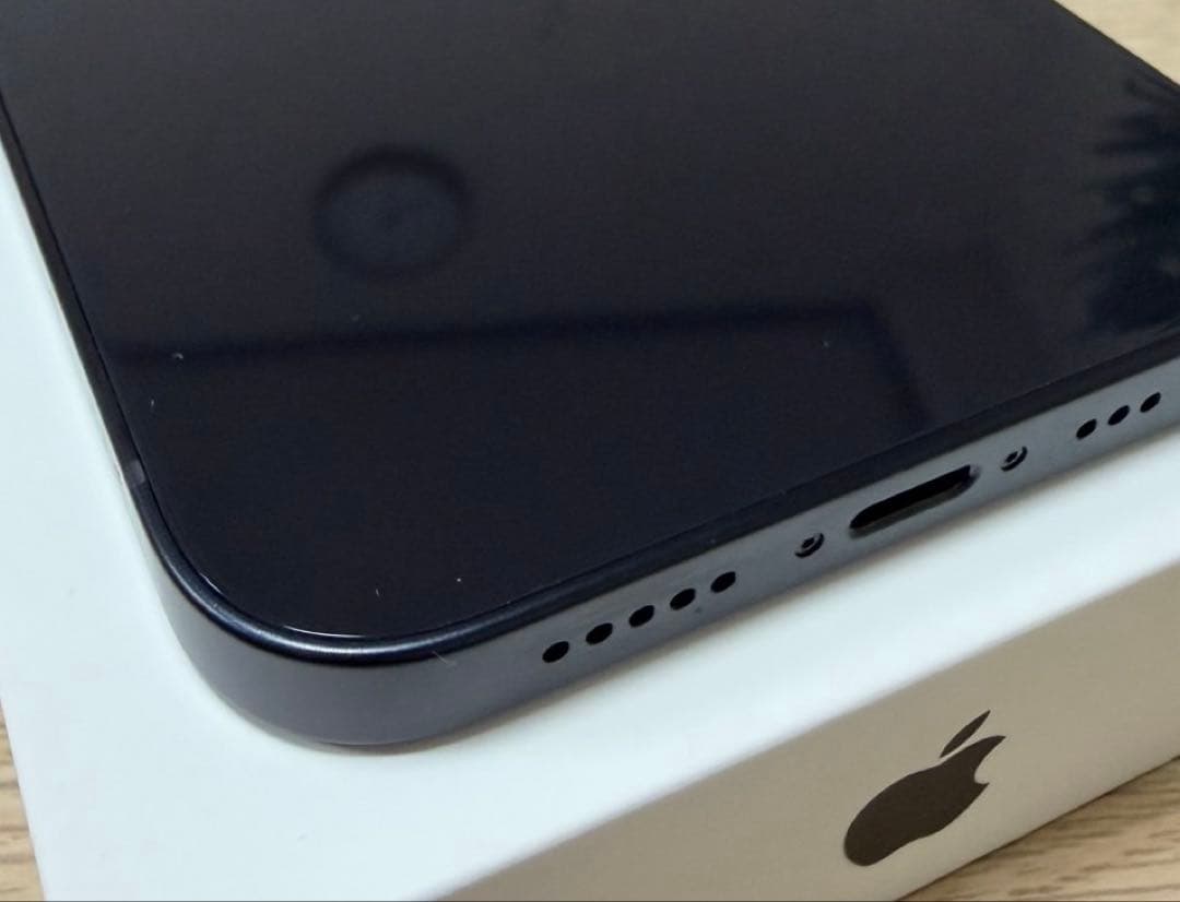 Apple iPhone 12 ブラック 本体 充電ケーブル付き