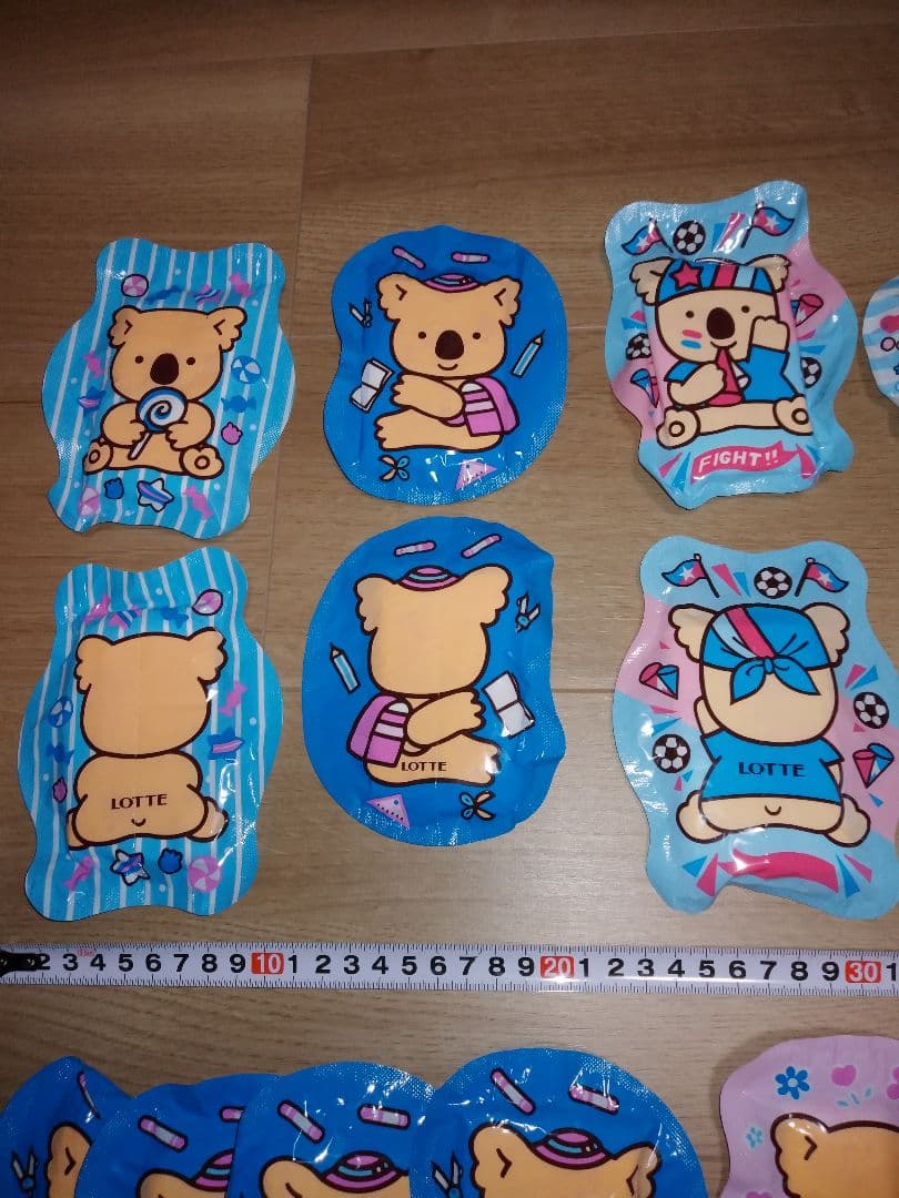 ロッテ　コアラのマーチ　柄付き　ティッシュ　38個　非売品　昭和レトロ