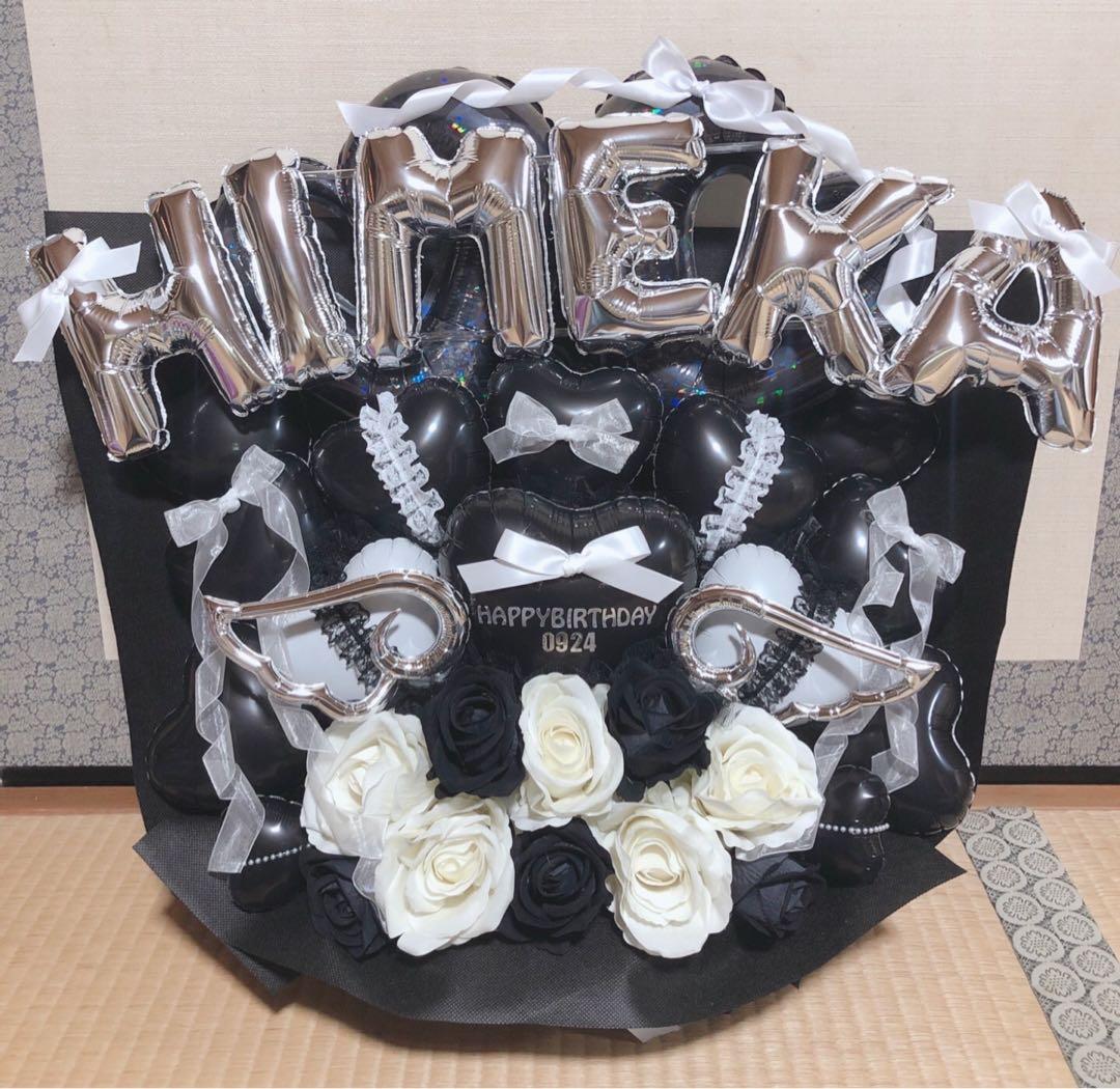 バルーンギフト　バルーンアレンジ 生誕祭　誕生日　推し活　フラスタ　卓フラ